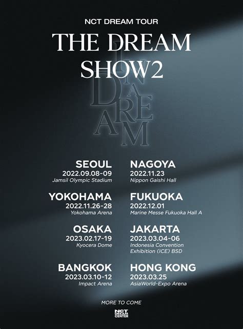 Nct Dream Center On Twitter Nct Dream Tour The Dream Show In A