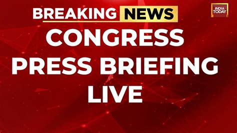 Live Congress Party Briefing By Congress Leader Pawan Khera Ajay Rai