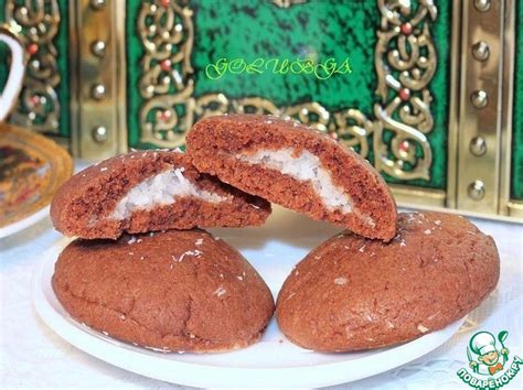 Печенье шоколадное «Баунти» – кулинарный рецепт