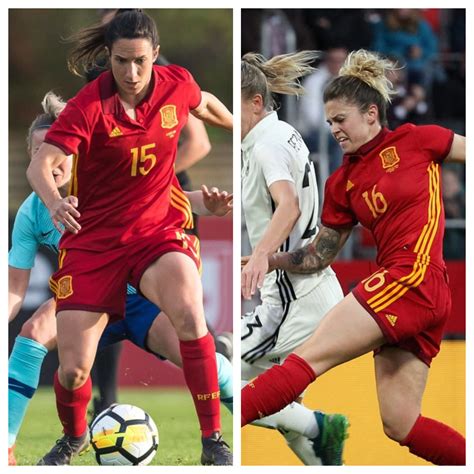 Mundial de fútbol femenino 2019 Mapi León y Silvia Meseguer el