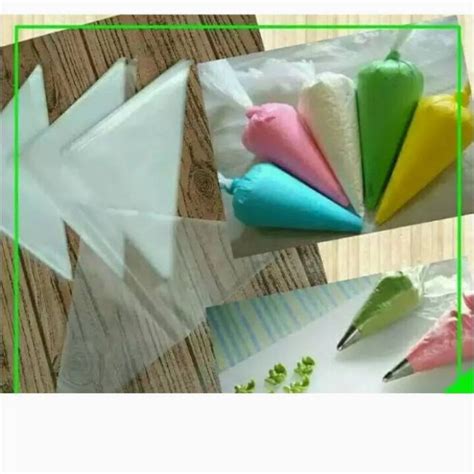 Jual Plastik Segitiga Piping Bag 10 Lembar Shopee Indonesia