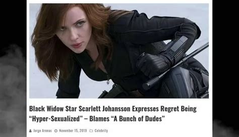 Scarlett Johansson Is Tired Of Being Hypersexualized