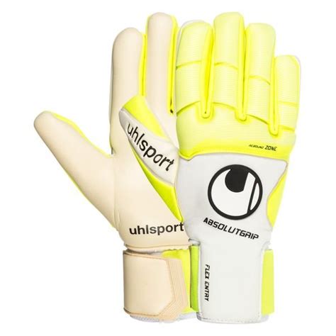 Uhlsport Torwarthandschuhe Pure Alliance Absolutgrip Hn Wei Gelb