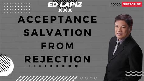 God Hears Prayer Acceptance Salvation From Rejection Ed Lapiz 2023