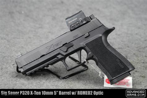 Sig Sauer P X Ten Mm Barrel W Romeo Optic