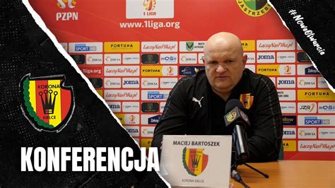 Konferencja prasowa po meczu GKS Jastrzębie Korona Kielce YouTube