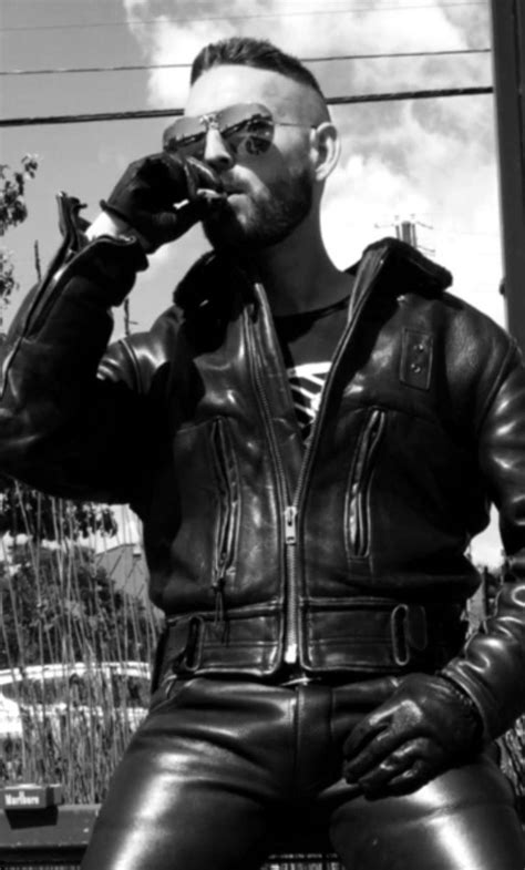 Pin By R T On Leather Pants Leather Outfit Leather Men Hot Dudes