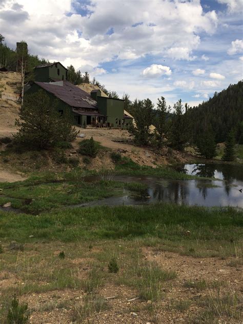 Bonanza Mill, pretty view from across the road. Bonanza Colorado 2016 ...