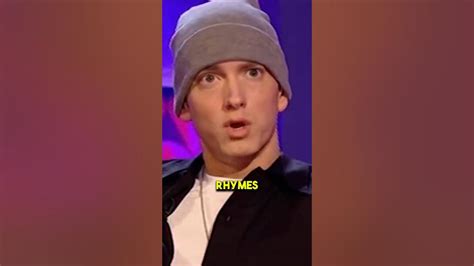 How Did Eminem Get His Name Youtube