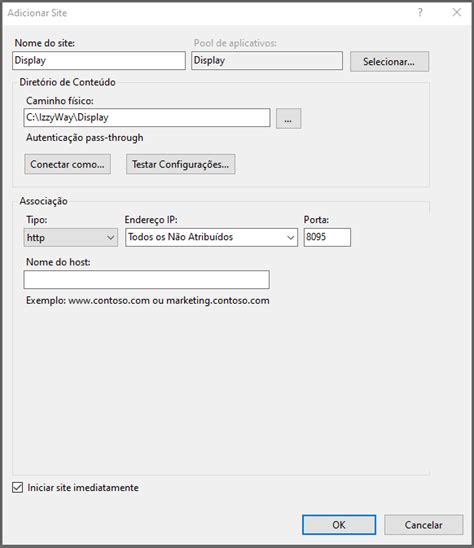 Como Criar Um Site No Iis Izzyway Ajuda