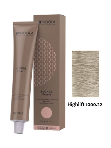 Indola Be Highlift Blonde Expert Highlift Краска для волос мл купить на OZON по