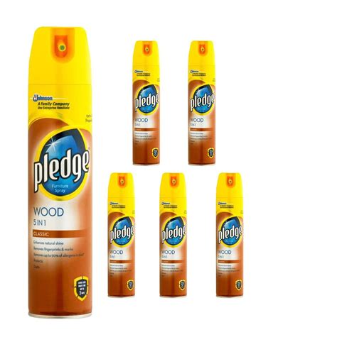 Pledge Furniture Polish Aerosol (6 pack)