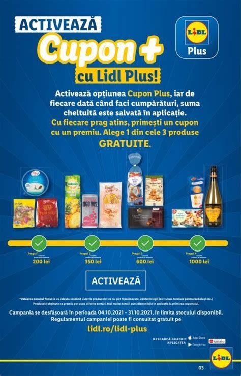 Ofertele Saptamanale Lidl Plus De Luni Octombrie Promotii