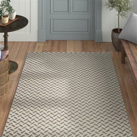 Union Rustic Huberty Handmade Flatweave Gray Rug Reviews Wayfair