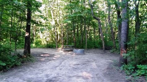 Warren Dunes State Park Campground Sawyer Michigan MI