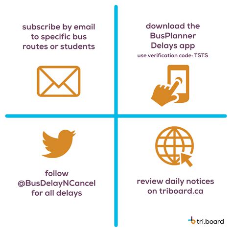 How to Stay Up-to-Date on Your School Bus' Cancellations and Delays - Tri-Board
