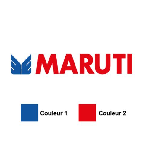 Sticker Autocollant Maruti Logo