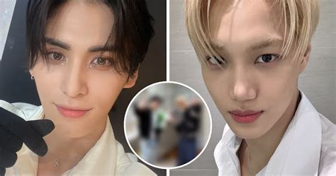 EXO S Kai And SF9 S Yoo Taeyang Finally Meet For The Rover Dance