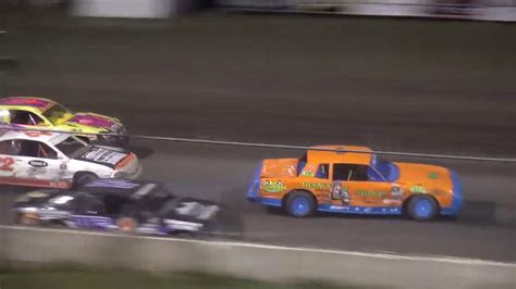 Imca Stock Car Feature Benton County Speedway 7 14 19 Youtube