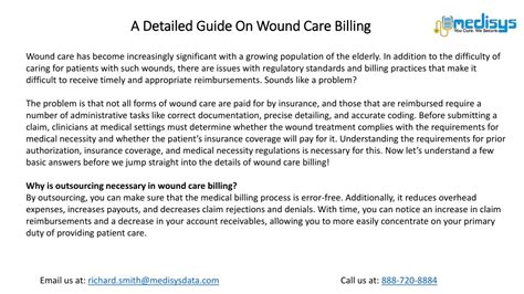 Ppt A Detailed Guide On Wound Care Billing Powerpoint Presentation Free Download Id 11999884