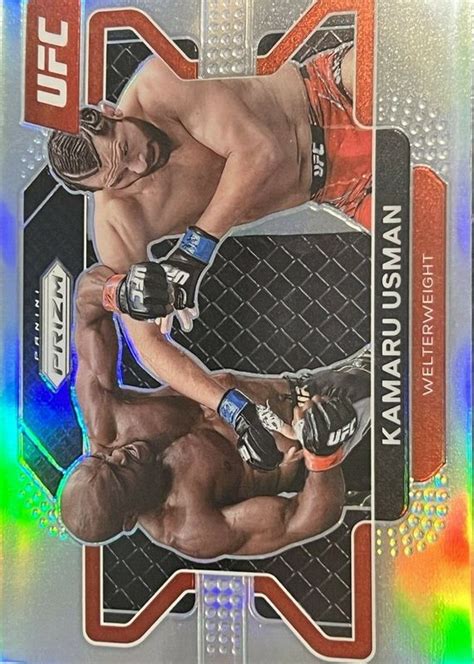 Kamaru Usman 2022 Prizm UFC 54 Silver PSA 10 Price Guide Sports Card