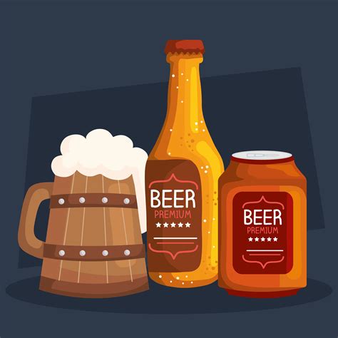 Cervezas Bebidas Iconos 4992649 Vector En Vecteezy