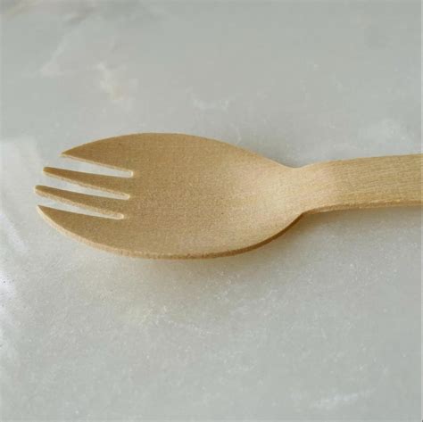 160mm Disposable Wooden Spork 16cm At Rs 0 55 Piece In Kolkata ID