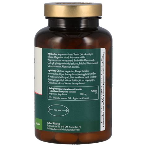 Holland Barrett Magnesium Citraat 200 Mg