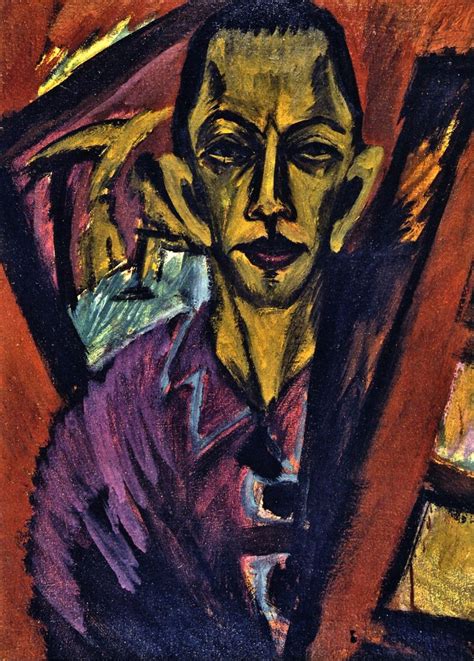 Ernst Ludwig Kirchner DEU ｴﾙﾝｽﾄﾙｰﾄｳﾞｨｯﾋｷﾙﾋﾅｰ 独 Ernst ludwig