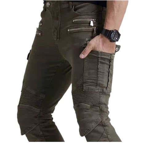 I Pi Recenti Pantaloni Da Moto Da Uomo In Jeans Pantaloni Da Moto Anti