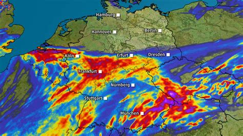 Unwetter Am Montag Mit Superzellen Und Dauerregen Videos From The