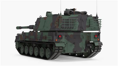 K9 Thunder Self Propelled Howitzer 3D Model - TurboSquid 2219454