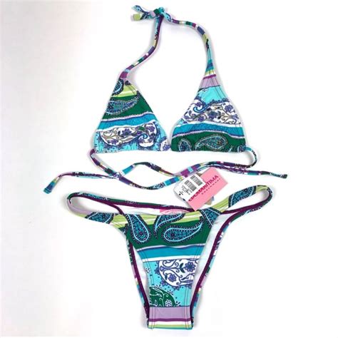 Cia Maritima Swim New Cia Maritima Brazilian Cheeky Bikini Set