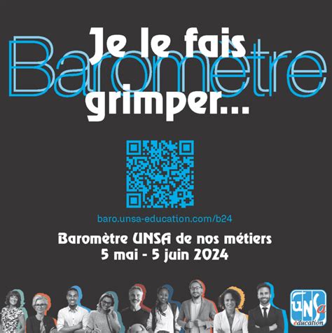 Baromètre : enquête annuelle - UNSA‑Education.com