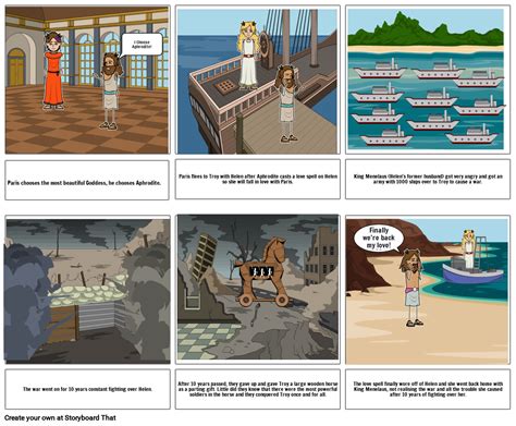 The Trojan War Storyboard By 021bc8ab