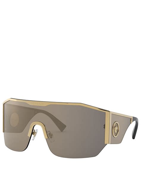 Versace Medusa Halo Shield Sunglasses Holt Renfrew Canada