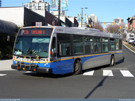 Busdrawings Vancouver Novabus Low Floor Lfs