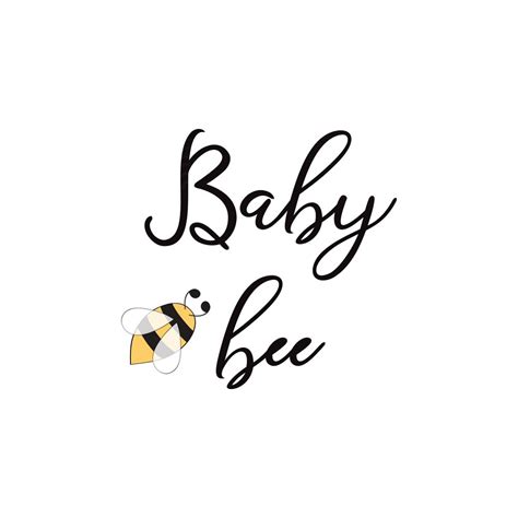 Baby Bee Fabric Panel