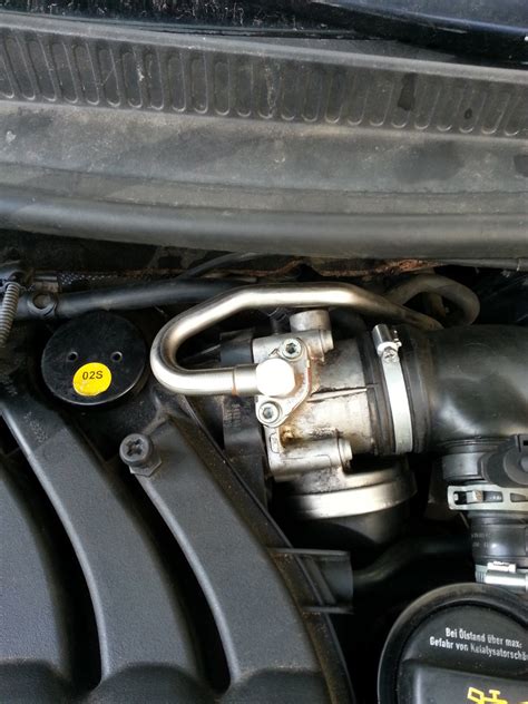 Заглушка для egr трубки. — Volkswagen Golf Mk5, 1,6 л, 2005 года ...