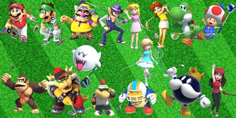 Mario Golf: Super Rush Confirms the Characters and Courses