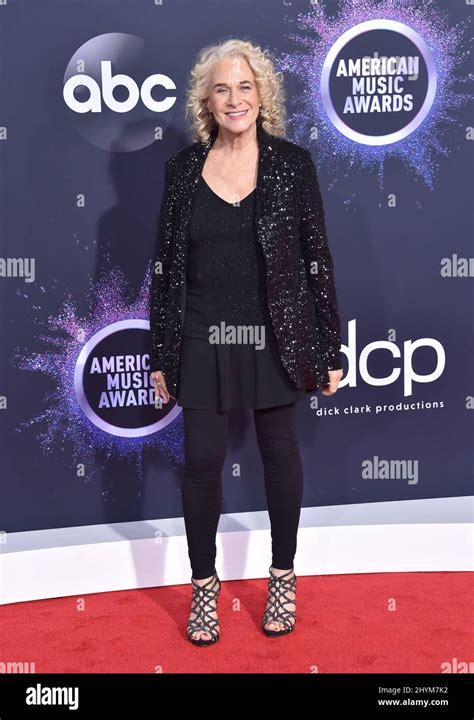 Carole King attending the 2019 American Music Awards held at the ...