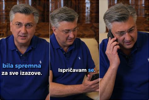 Plenković prekinuo video zbog važnog poziva Moramo nastaviti pregovore