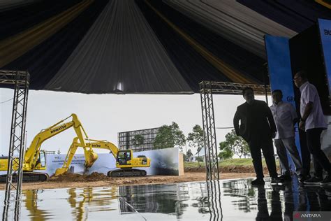 Menteri Bumn Hadiri Groundbreaking Pembangunan Gedung Mandiri Financial