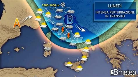 Piogge e temporali lunedì di allerta gialla su 8 regioni