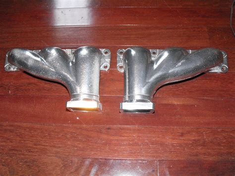 New Exhaust Manifold Set Freshyly Jet Hot Metallic Ceramic Coated For