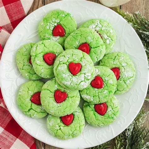 Grinch Cake Mix Cookies Recipe Cart