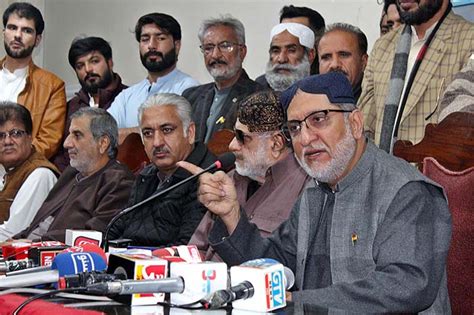 BNP Mengal Chief Saradar Akhtar Mengal Addressing A Press Conference