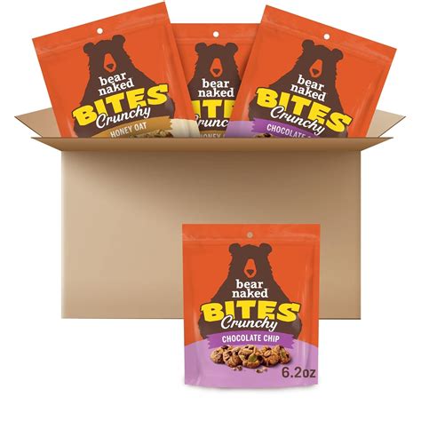 Amazon Bear Naked Crunchy Granola Bites Breakfast Snacks Variety