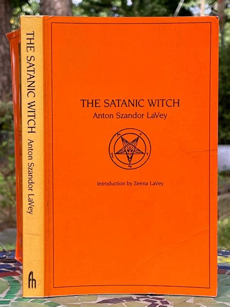 The Satanic Witch Anton Szandor Lavey Feral House 1989 Church Of N N N N Black