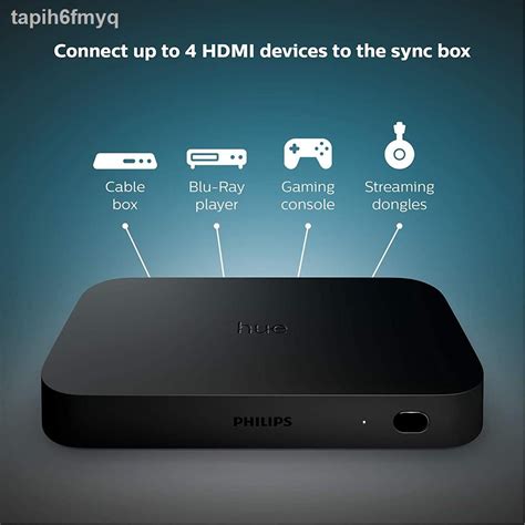 งานรานใหม 100 คน ลด 3000 บาท Philips Hue Play HDMI Sync Box 4K